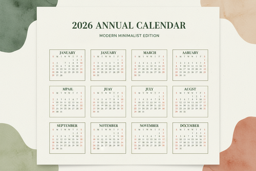Calendrier 2026